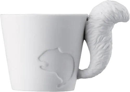 Vista 9 de KINTO 16240 Taza de porcelana de conejo Mugtail