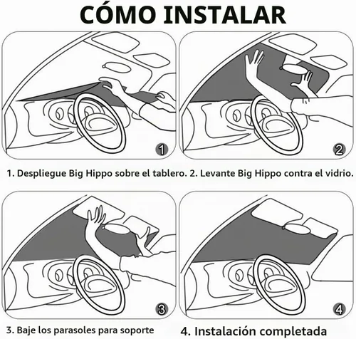 Vista 6 de Parasol personalizado para parabrisas de vehículo, protector de ventana frontal con diseño reflectante, protector contra rayos UV para automóviles