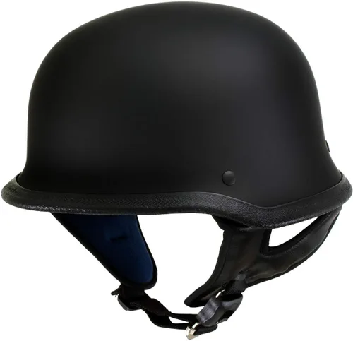 Vista 26 de Hot Leathers Avanzado Moto DOT Skull Cap Classic Half Cascos Biker HLD HLT