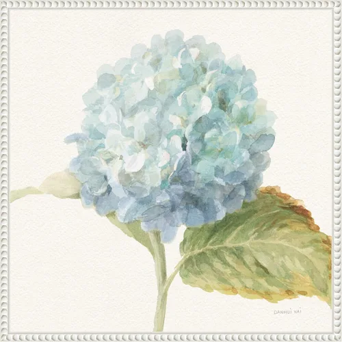 Vista 19 de Amanti Art Lienzo enmarcado para pared, 16 x 16 pulgadas, saco floral V cultivo de hortensia azul por Danhui Nai, lienzo enmarcado para pared, obras