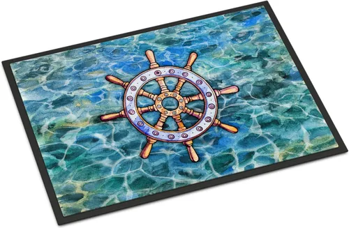 Vista 9 de Caroline's Treasures BB5366MAT - Tapete para puerta delantera de 18 x 27 pulgadas, para interiores y exteriores, antideslizante, lavable, de pelo