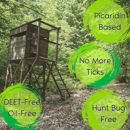 Vista 4 de Zone Realtree - Repelente de insectos con picaridina, sin DEET, dos botellas de 4 onzas + repuesto de 8 onzas, sin perfume y sin olor, repele