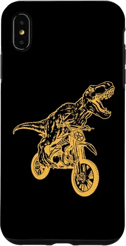 Vista 7 de Carcasa para iPhone 15 Motocross Dinosaur Dirtbike Dino - Dirt Bike Dinosaur