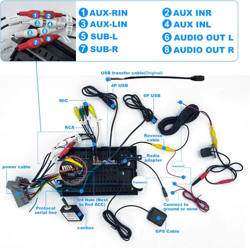 Vista 6 de 5GWifi Actualización Android Radio de Coche para Ford F150 2004-2008, F250 F350 2006-2016,Estéreo de Coche para Mustang Escape Fusion Edge Explorer