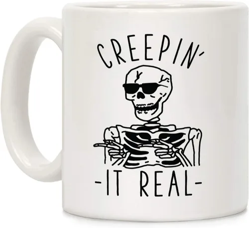 Vista 30 de LookHUMAN Tazas de Halloween Taza de café de Halloween - Tazas de café para decoración ideales para amantes y entusiastas de la decoración - Taza