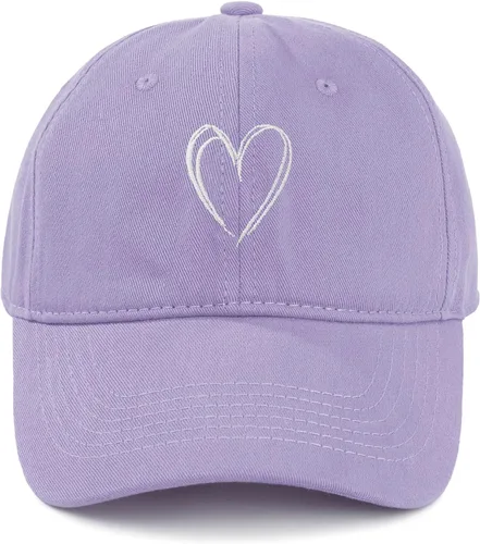 Vista 11 de American Trends Gorras de béisbol para mujer, lindo corazón bordado para Armada con corazón blanco