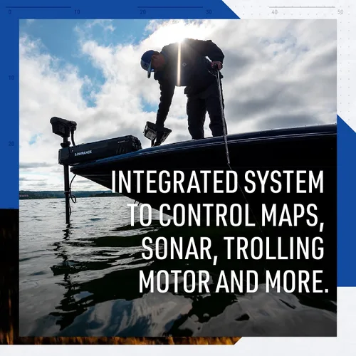 Vista 7 de Lowrance Elite FS Fishfinder/Chartplotter, disponible con y sin transductor