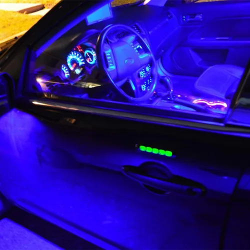 Vista 4 de Alla iluminación 4 x Super brillante bombillas LED de Samsung 5630 SMD T10 cuña 194 168 2825 W5 W 175 para sustituir en placa patente interior Mapa