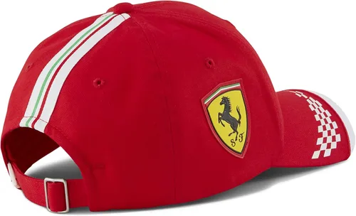 Vista 2 de PUMA Ferrari - Gorra de béisbol para hombre réplica de equipo color rojo brillante