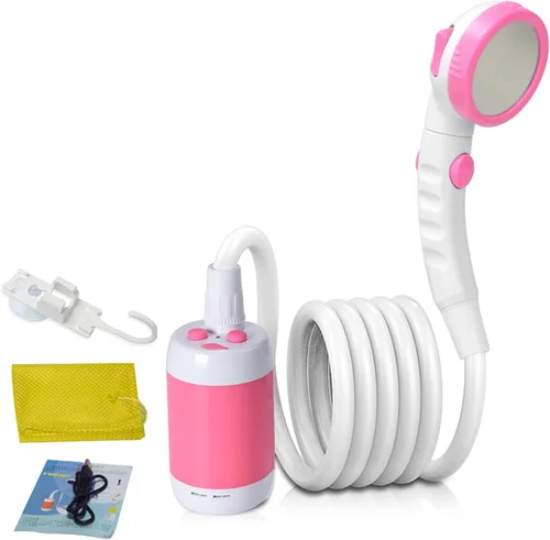Vista 10 de Iron Hammer Campamento ducha portátil ducha camping ducha al aire libre campamento ducha cabeza para acampar