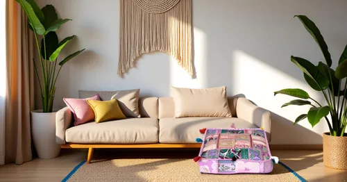Vista 7 de CRAFT KALA Funda de Puf Tradicional de Retazos Cuadrada India Pufs de Sala de Estar India Otomana de Diseñador Bordada Decorativa Hogar Vida Rosa