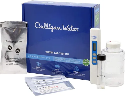Vista 6 de Culligan Kit completo de prueba de agua de laboratorio, color blanco