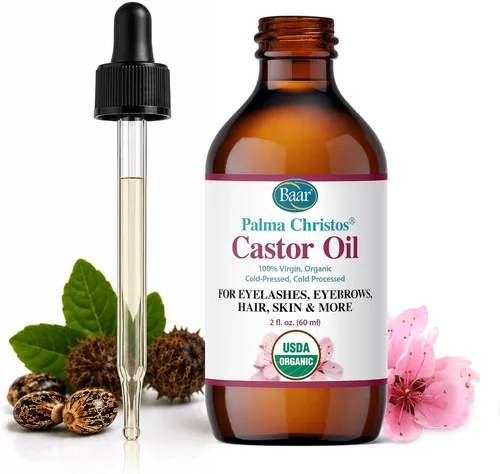 Vista 12 de Palma Christos Roll-On, aceite de ricino orgánico 3 oz
