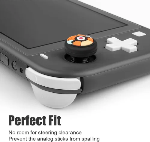 Vista 3 de Switch Joycon Thumb Grip Caps, Soft Silicone Joystick Cover Compatible with Nintendo SwitchOLEDSwitch Lite, Analog Stick Grips Button Covers for