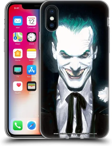 Vista 176 de Head Case Designs Funda de gel suave con licencia oficial de The Joker DC Comics Arkham Asylum Character Art compatible con Apple iPhone 7