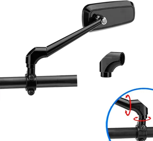 Vista 3 de motorcycle rearview mirror For Y-amaha YBR 125 FZ1 FZ6 XMAX 300 MT09 MT07 MT125 Tracer,8 10mm CNC Aluminum Side Mirror Universal