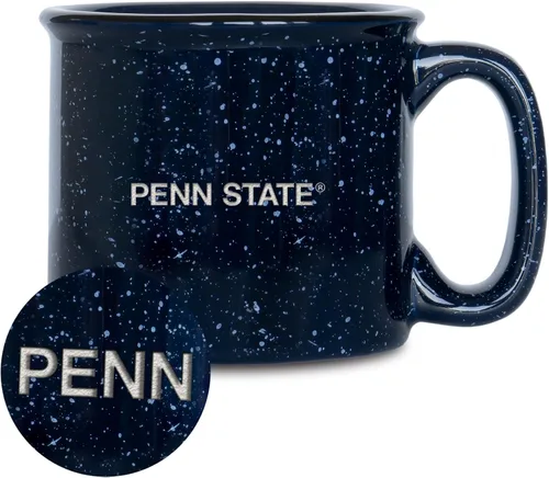 Vista 72 de Rico Industries NCAA Speckle 12oz Laser Engraved Campfire Mug