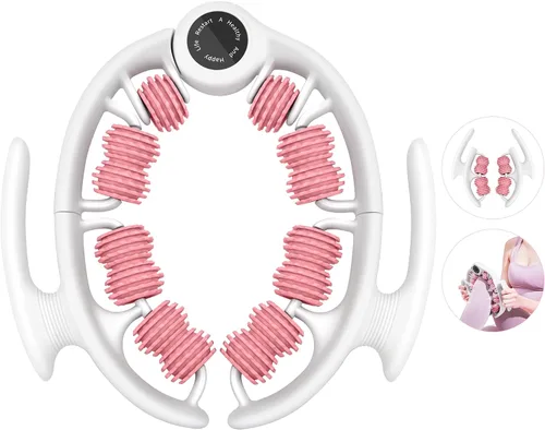 Vista 10 de COSTWELL Masajeador de celulitis, rodillo muscular removedor de celulitis, masajeador de tejido profundo de 360° para piernas, cuello, pantorrillas