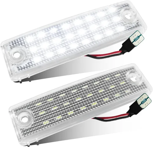 Vista 18 de LESAUCE Kit de luces LED para matrícula para Dodge Ram 1500 Pickup 1994-2001, Dodge Ram 2500/3500 1994-2002 Pickup - LED blanco de 6000 K, carcasa