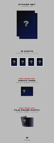 Vista 4 de TIOT Frame the Blueprint: Prelude to Posibilidades Álbum PRE DEBUT Ver.1 CD+80p PhotoBook+1p Póster Plegable en Paquete+2p PhotoCard+1p Unidad