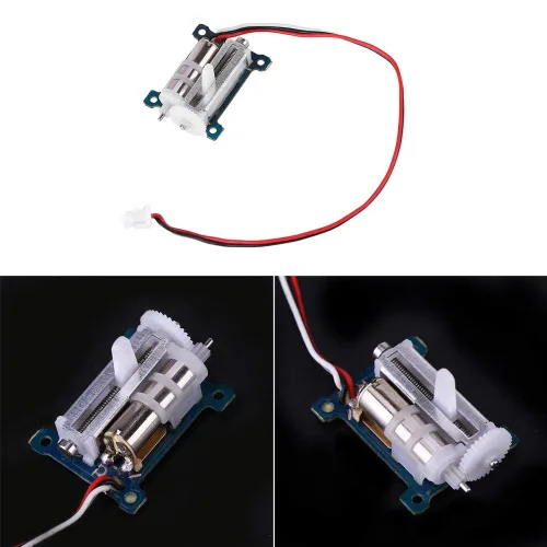 Vista 5 de Servo analógico, 0.05 oz 0.4 lbs/cm 3.7V 5V Micro Digital Servo Carga Lineal Actuador Lineal con Alambre para Ultra Micro 3D Vuelo Aeronave, 0.591 x