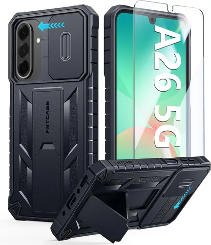 Vista 77 de FNTCASE for iPhone 11-Pro Phone Case: Military Grade Drop Proof Mobile Cover with Kickstand & Slide Rugged Shockproof Bumper Heavy Duty Protector