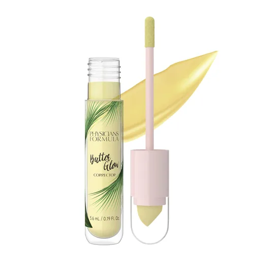 Vista 8 de Physicians Formula Butter Glow Corrector, neutraliza el enrojecimiento y oculta imperfecciones, impregnado con ingredientes iluminadores y Verde