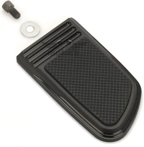 Vista 8 de Para Harley Defiance controlador negro Floorboards kits touring street electra glide fltr estribos flhx freno pedal cubre 1980-2018
