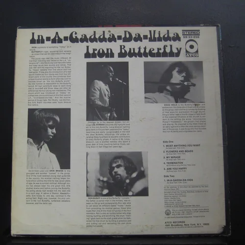 Vista 2 de Iron Butterfly In-A-Gadda-Da-Vida Vinyl