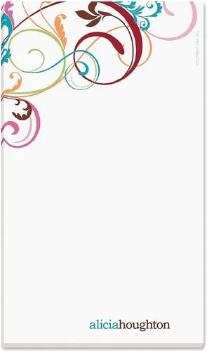 Vista 14 de Current Bloc de notas personalizados con la bandera estadounidense, bloc de notas de 50 hojas, bloc de notas, lista de compras, notas de tareas