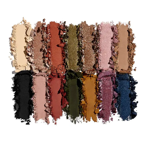 Vista 2 de Sigma Beauty Untamed paleta de sombras de ojos – 14 sombras de ojos atrevidas en acabado mate, brillante y metálico – Paleta de maquillaje de ojos