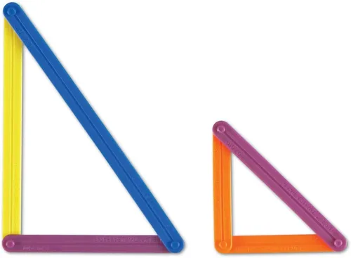 Vista 3 de Learning Resources AngLegs Smart Pack - Conjunto de estudiantes individuales, manipuladores matemáticos, geometría