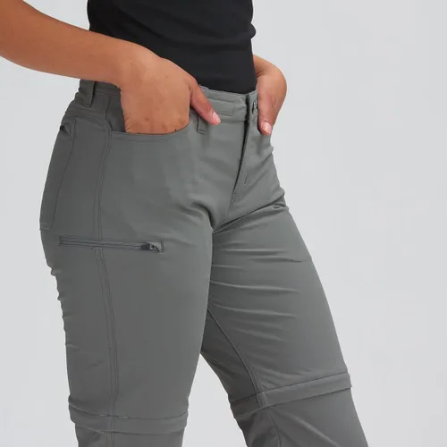 Vista 4 de Outdoor Research Pantalones convertidos Ferrosi para mujer, regular
