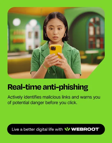 Vista 4 de Webroot Internet Security Plus Antivirus Software 2026 3 Device 1 Year Keycard for PC/Mac/Chromebook/Android/IOS + Password Manager Packaged