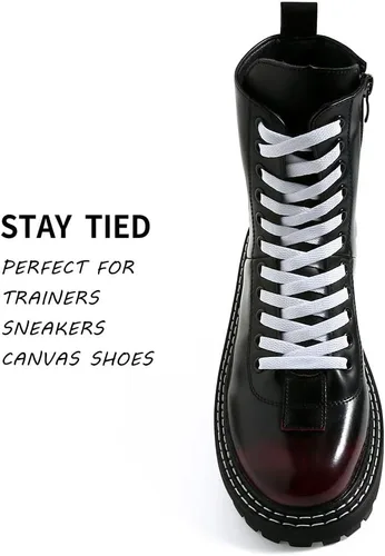 Vista 3 de VSUDO Flat Shoe Laces for Sneakers, Shoelaces for Sneakers, Athletic Shoelaces