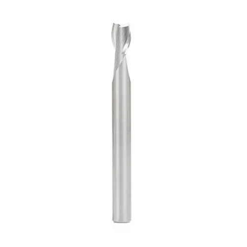Vista 4 de Amana Tool - 46106 Carburo Sólido Espiral Plunge 1/2 Dia x 1-1/4 x 1/2" Shank Up-Cut