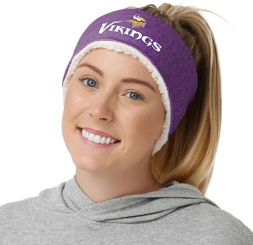 Vista 58 de FOCO Diadema de moda para mujer con logotipo de equipo de la NFL Gradiente impreso.