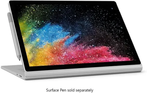 Vista 4 de Microsoft Surface Book SW5-00001 - Computadora portátil 2 en 1, procesador Intel Core i7-6600U de doble núcleo a 2.6 GHz, 8 GB de RAM, unidad
