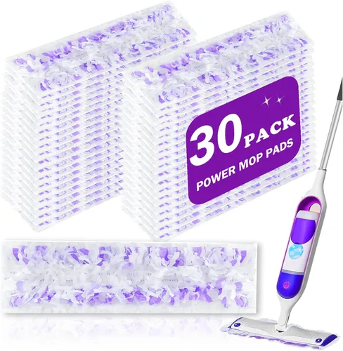 Vista 14 de Paquete de 60 almohadillas de repuesto para mopa eléctrica Swiffer PowerMop