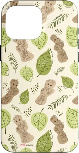 Vista 19 de Funda con diseño de hojas de Groot para iPhone 16 Marvel Studios