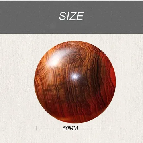 Vista 2 de Baoding Balls Chinese Balls Chinese Healthy Sports Massage Ball. Fitness Ball Meditation Ball(Color:a)