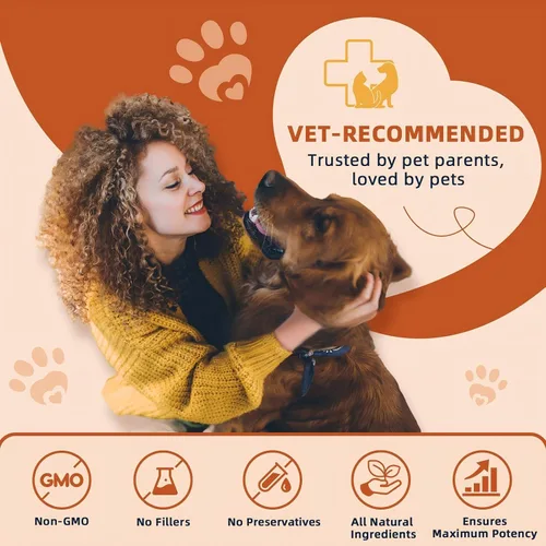 Vista 7 de ZEBORA Probióticos para perros, apoya la salud digestiva, 120 masticables suaves
