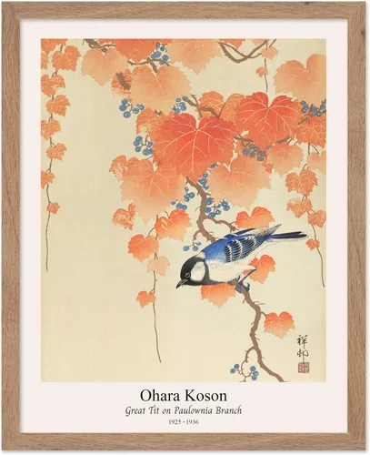 Vista 49 de Poster Master Vintage Ohara Koson Poster - Retro Blooming Lotus Flowers Print - Japanese Art - Flower Illustration - Aesthetic Design - Floral