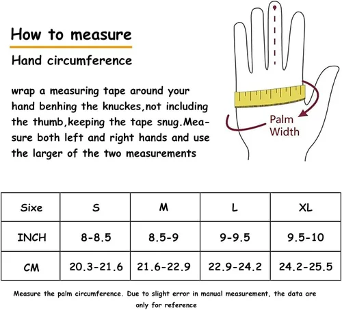 Vista 4 de Guantes de conducción de cuero sin dedos para hombre, guantes de motocicleta sin forro