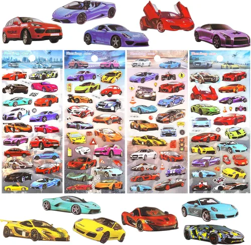 Vista 8 de Calcomanías de Halloween hinchadas para niños pequeños, hojas de calcomanías de espuma 3D autoadhesivas, pequeñas mini calcomanías de Halloween