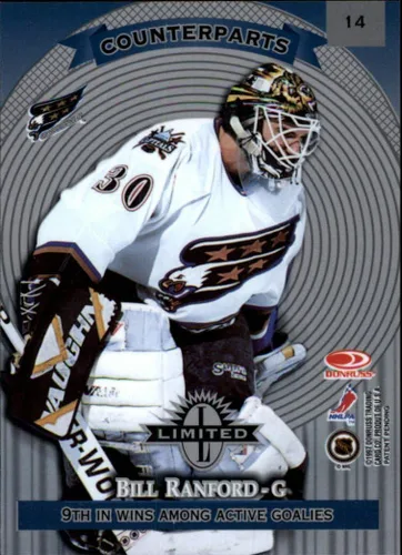 Vista 2 de 1997-98 Donruss Limited Hockey #14 J.Carey/B.Ranford C