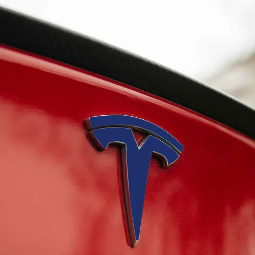 Vista 20 de IPG Compatible con Tesla Modelo 3 Juego de calcomanías (Set de 9 logotipos) Adhesivos para personalizar tu vehículo