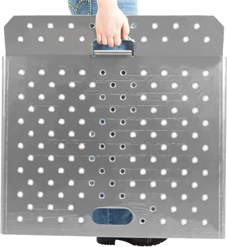 Vista 7 de Guardian Industrial Aluminio Curb rampas, Metálico, 1, 1 Fácil de transportar, para distribuidores, vendedores, tracción de la placa