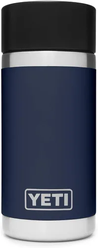 Vista 13 de YETI Rambler - Termo de acero inoxidable con aislamiento al vacío y tapa para bebida caliente, de 12 onzas Alpine Amarillo