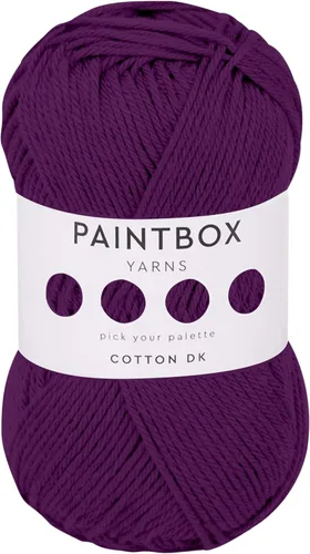 Vista 42 de Paintbox Yarns - Hilo 100% algodón DK, 1.76 onzas, 137 yardas, 410.1 ft #401 Papel blanco